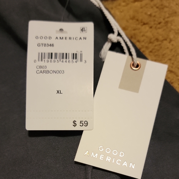 Good American Gray Short Sleeve Tee - Picture 2 of 4